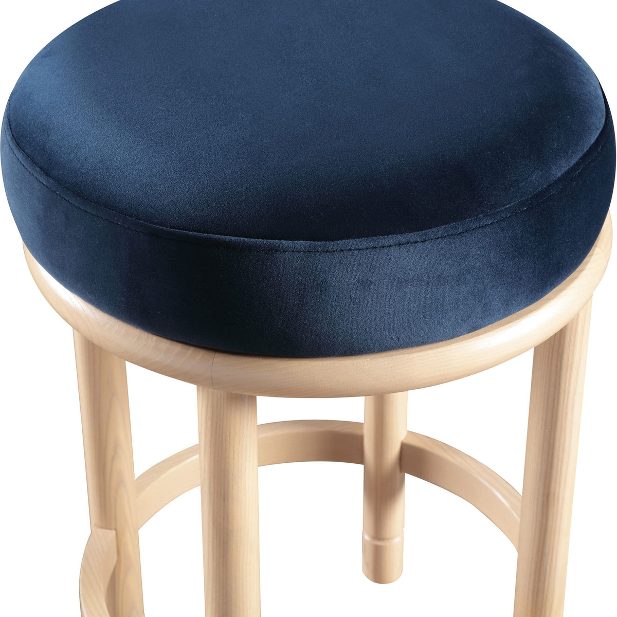 Monette - Counter Stool With Natural Base