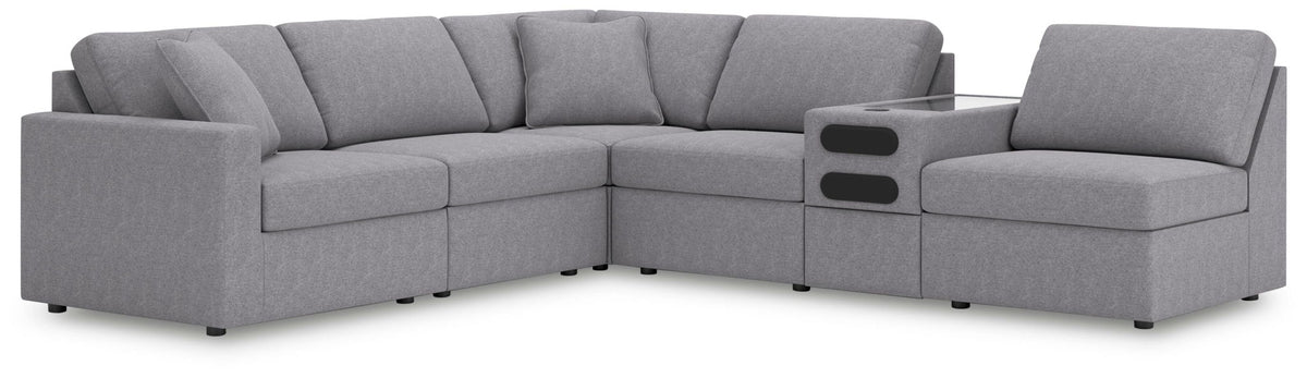 Modmax - L-Shaped Sectional - Granite