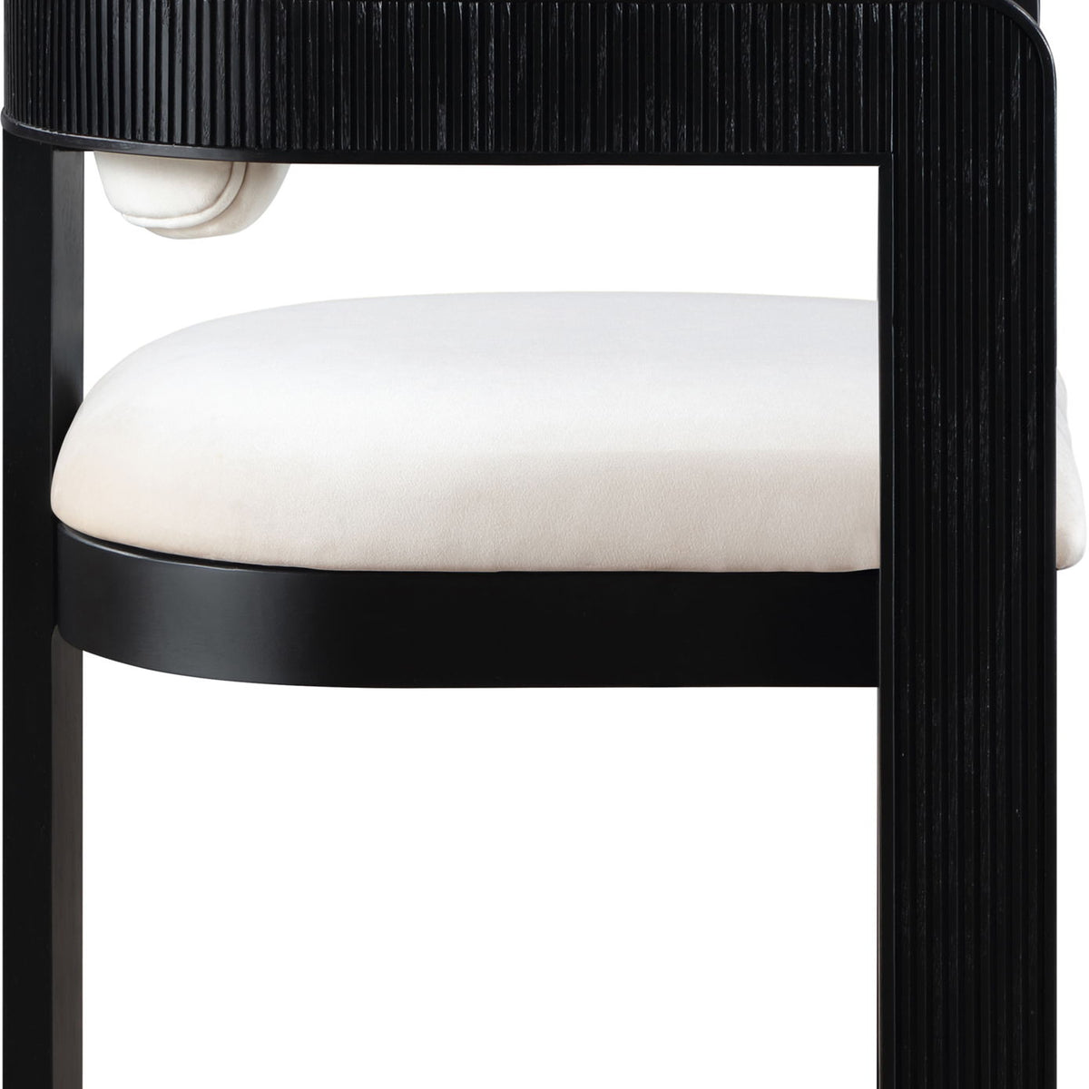 Sacha - Velvet Dining Chair With Black Base (Set of 2)