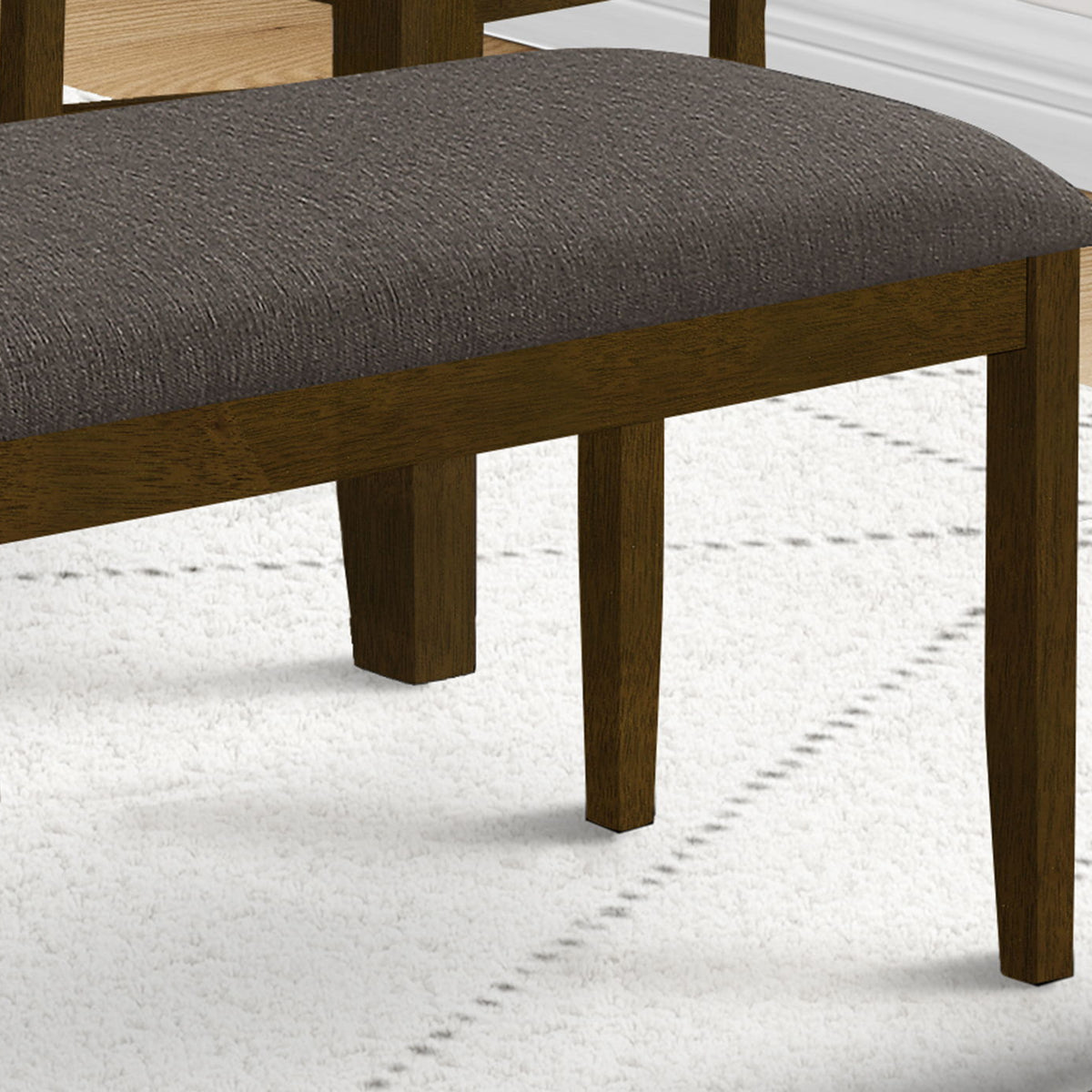 Bench, Rectangular, Hallway, Upholstered, Transitional