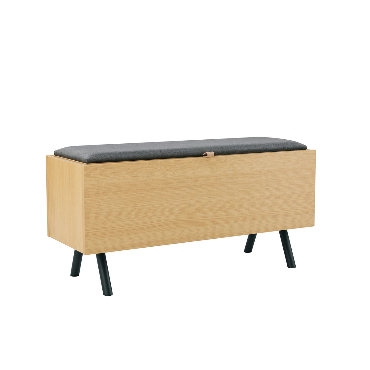 Paloma - Accent Storage Bench - Light Oak