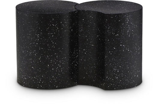 Dimple - 2 Piece Modular End Table - Terazzo Finish