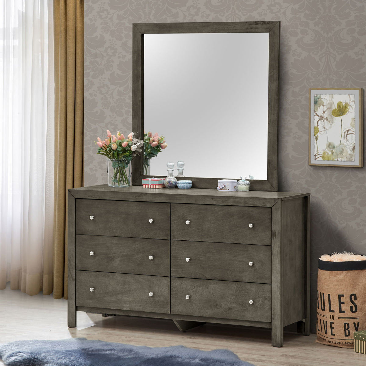 Elegant Transitional Dresser