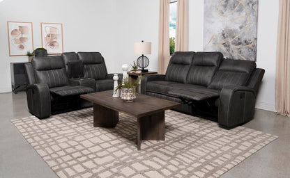 Raelynn - Upholstered Reclining Sofa Set