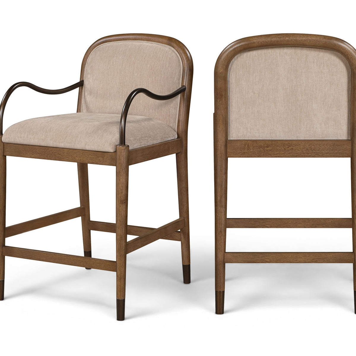 Cambria - Fabric Upholstered Counter Stool