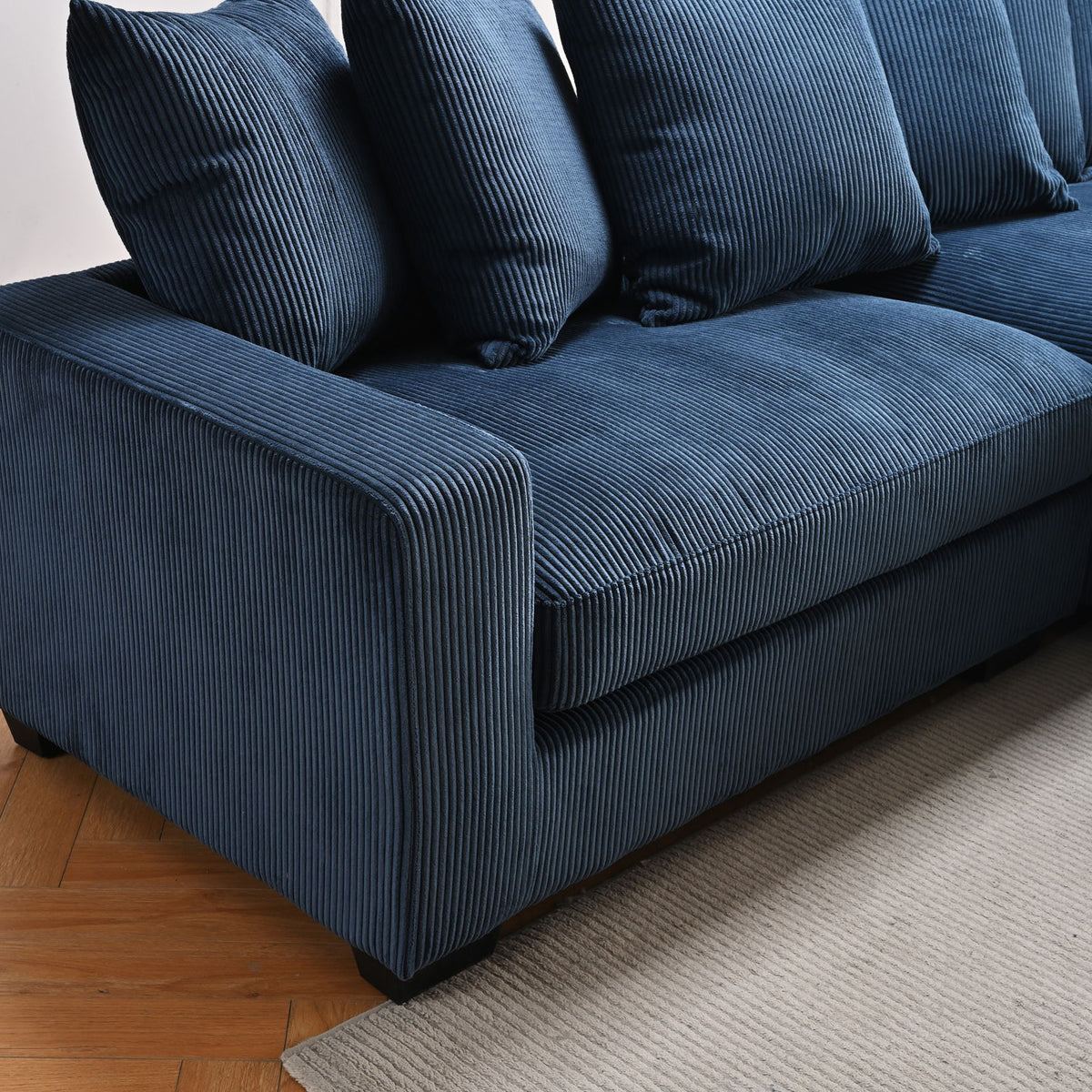 Luxe - Oversized 2 Piece Sectional Couches For Living Room, L Shaped Sofa With Chaise