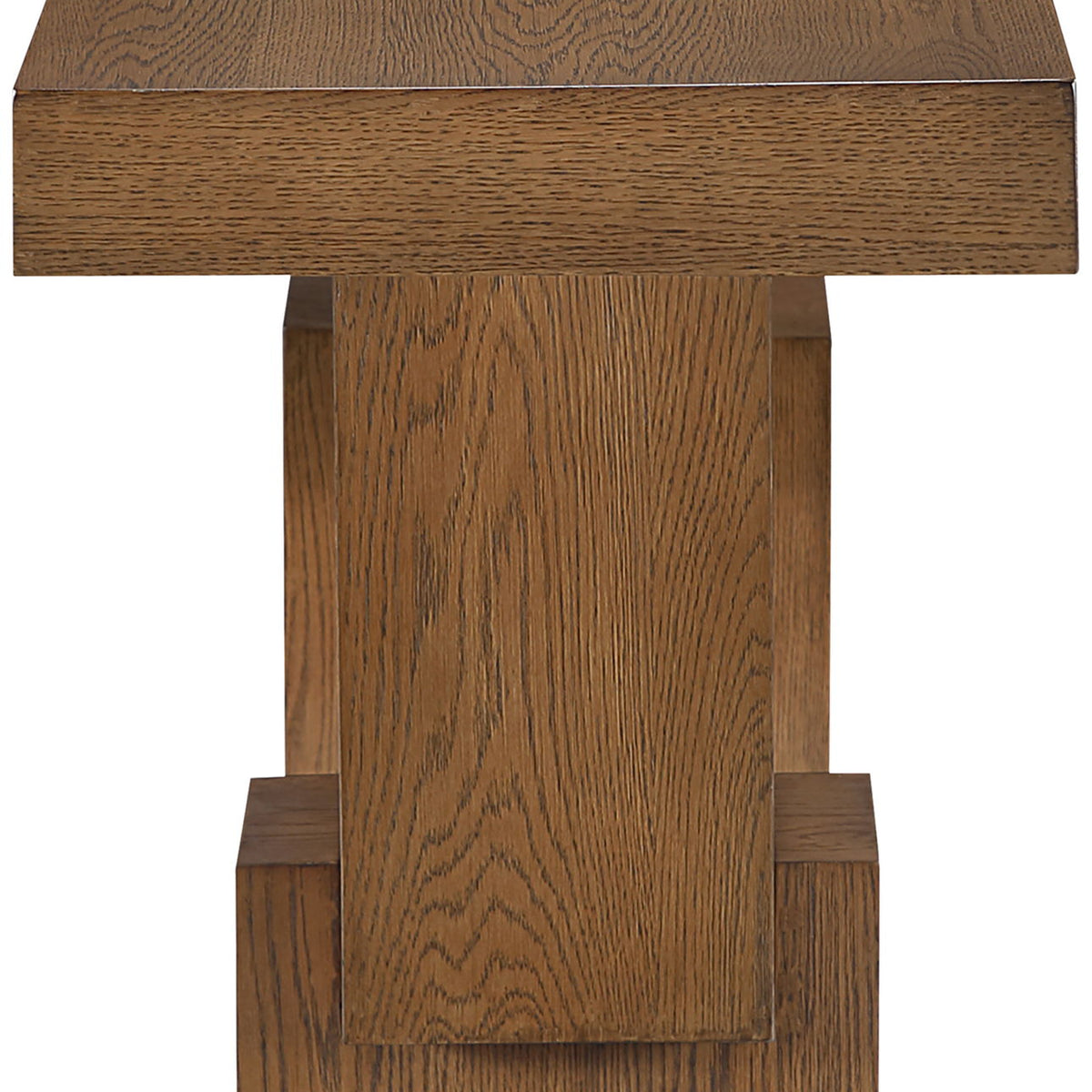Anzio - Oak Veneer And Solid Wood Console Table