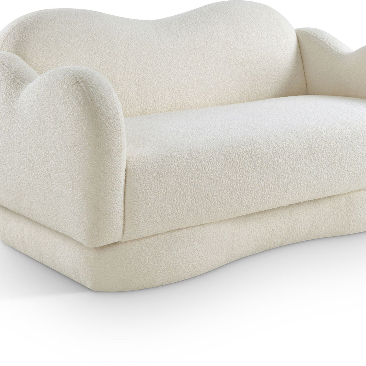 Bloom - Teddy Fabric Loveseat