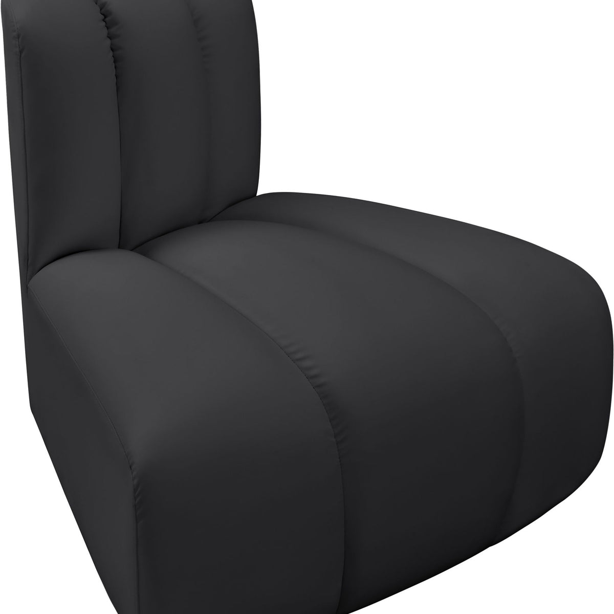 Arc - Faux Leather Reverse Corner Chair