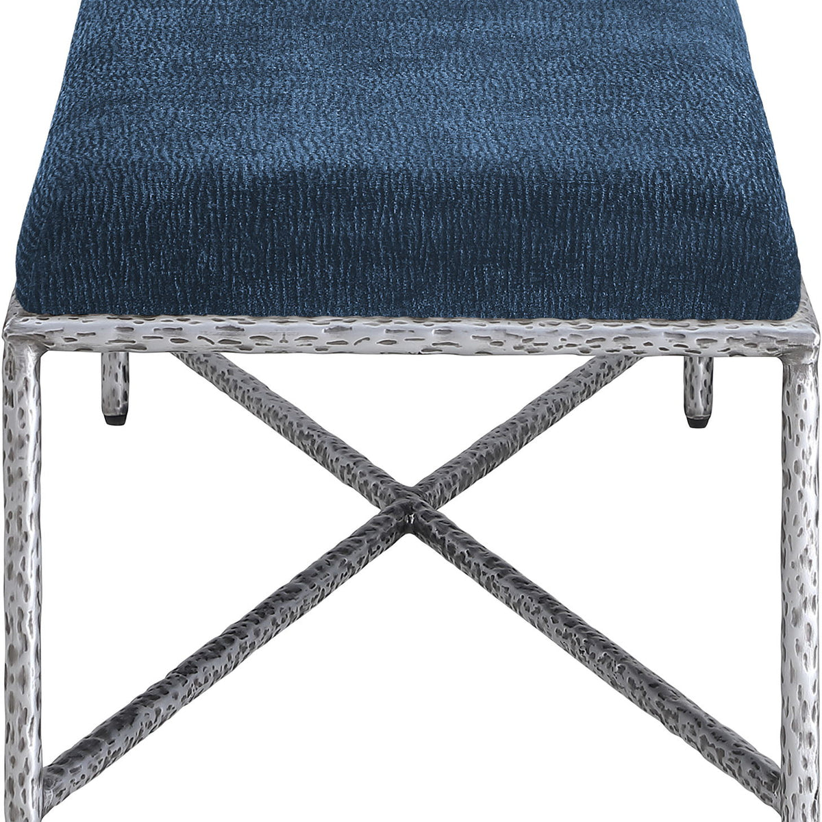 Valley - Bench With Silver Frame