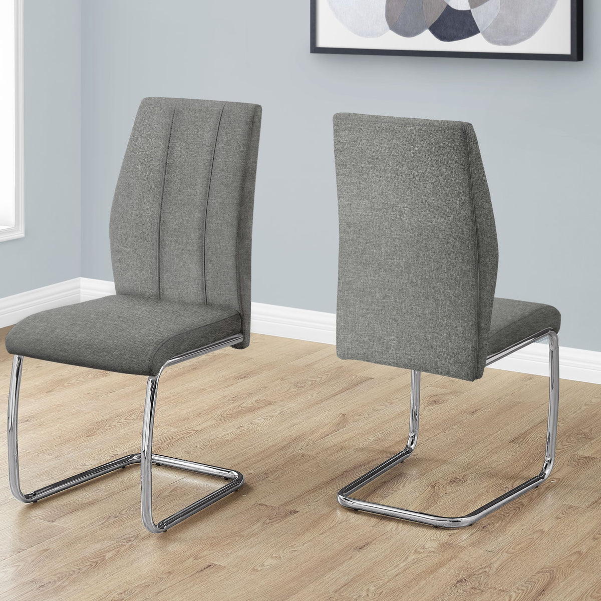 Dining Chair, Side Upholstered For Dining Room, Contemporary & Modern (Set of 2)