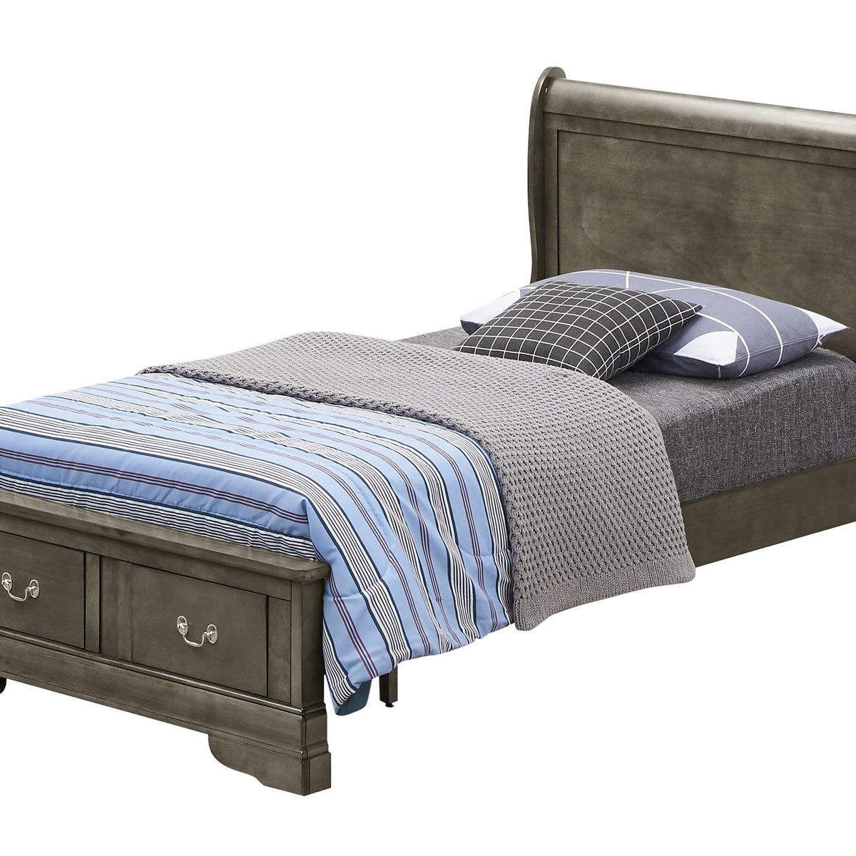 Louis Phillipe - Storage Bed