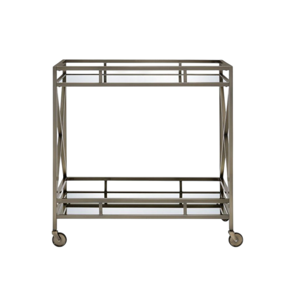 Kristensen - Serving Cart - Antique Gold