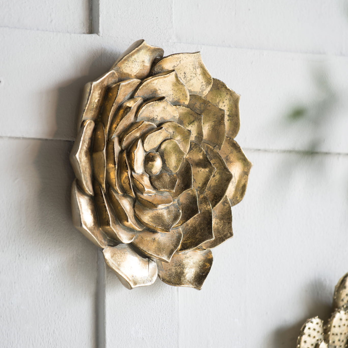 Succulent Wall Plaque Resin