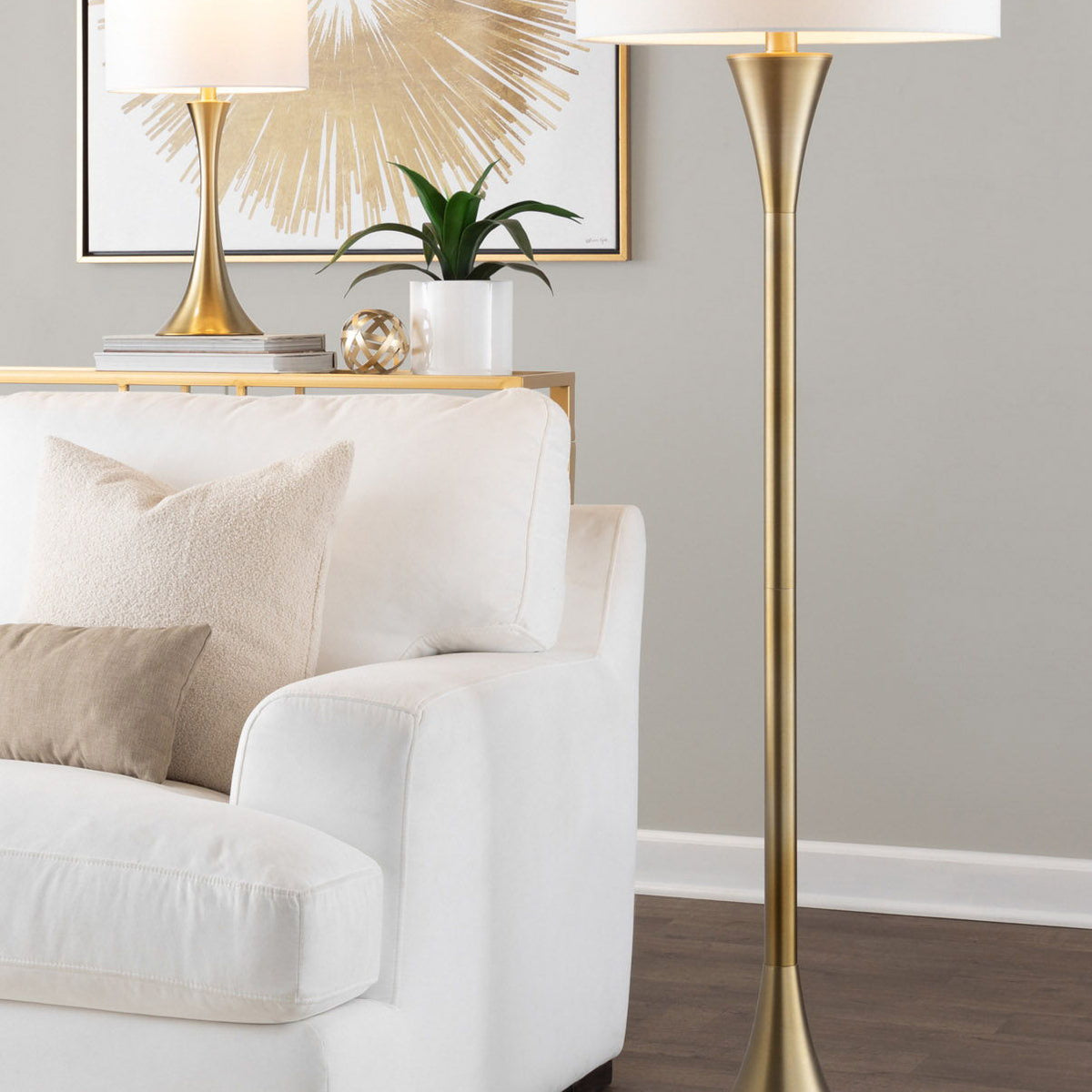 Lenuxe - Contemporary Floor Lamp