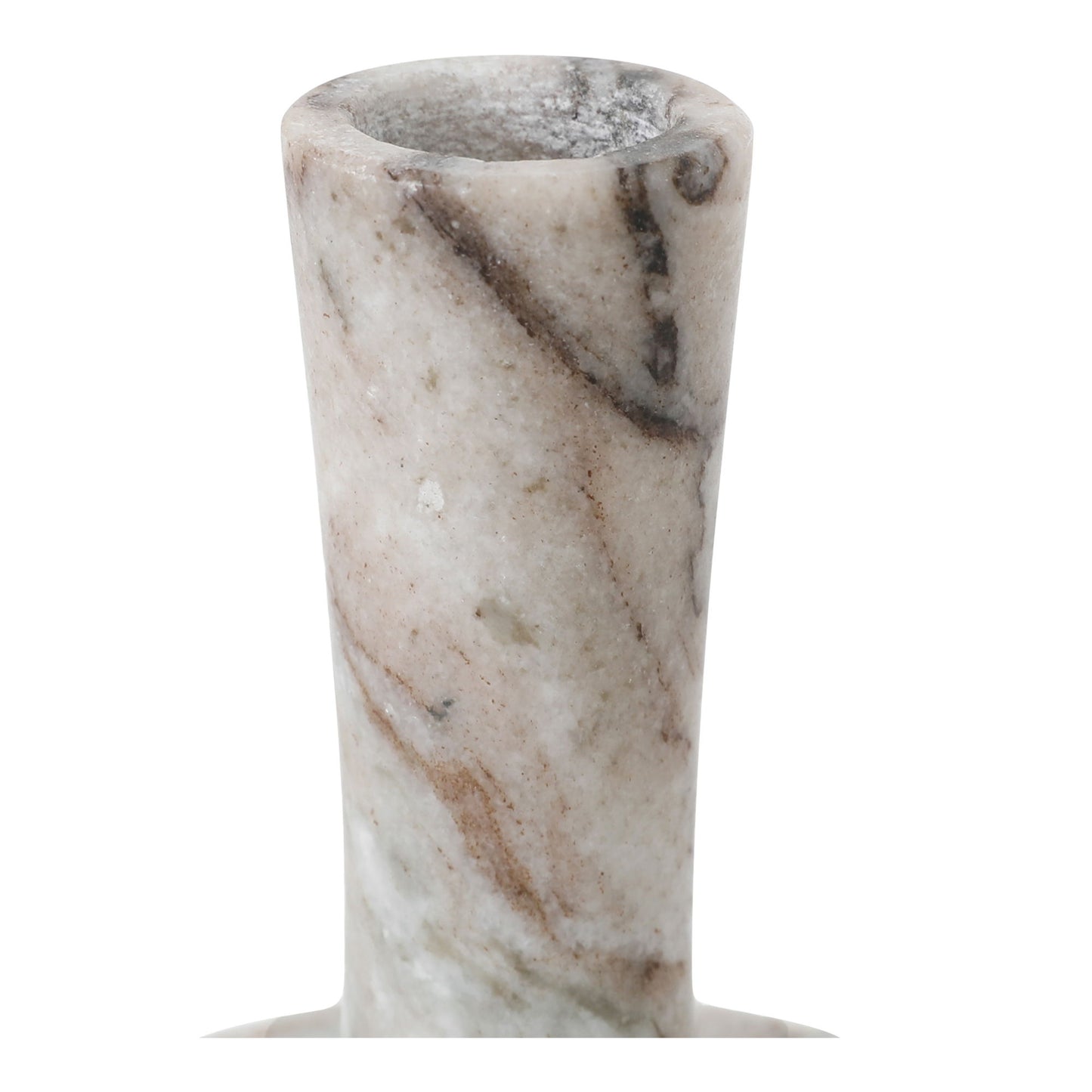 East - Candle Holder Short - Beige