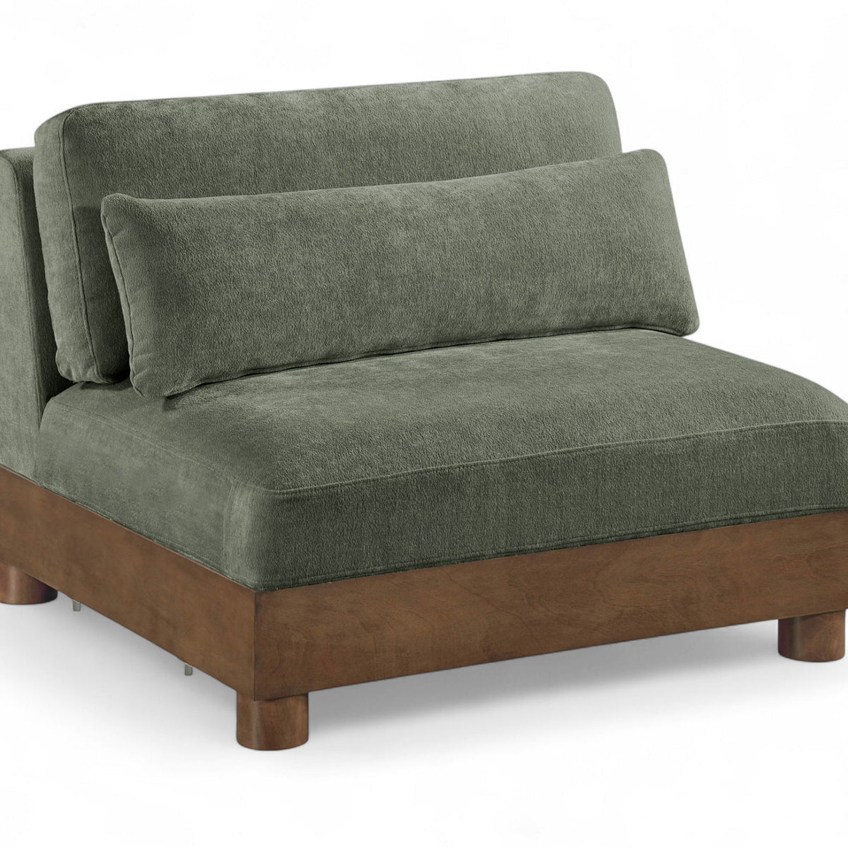 Turin - Fabric Upholstered Modular Armless Chair