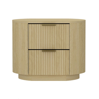 Manhattan Olivia - Wood Nightstand