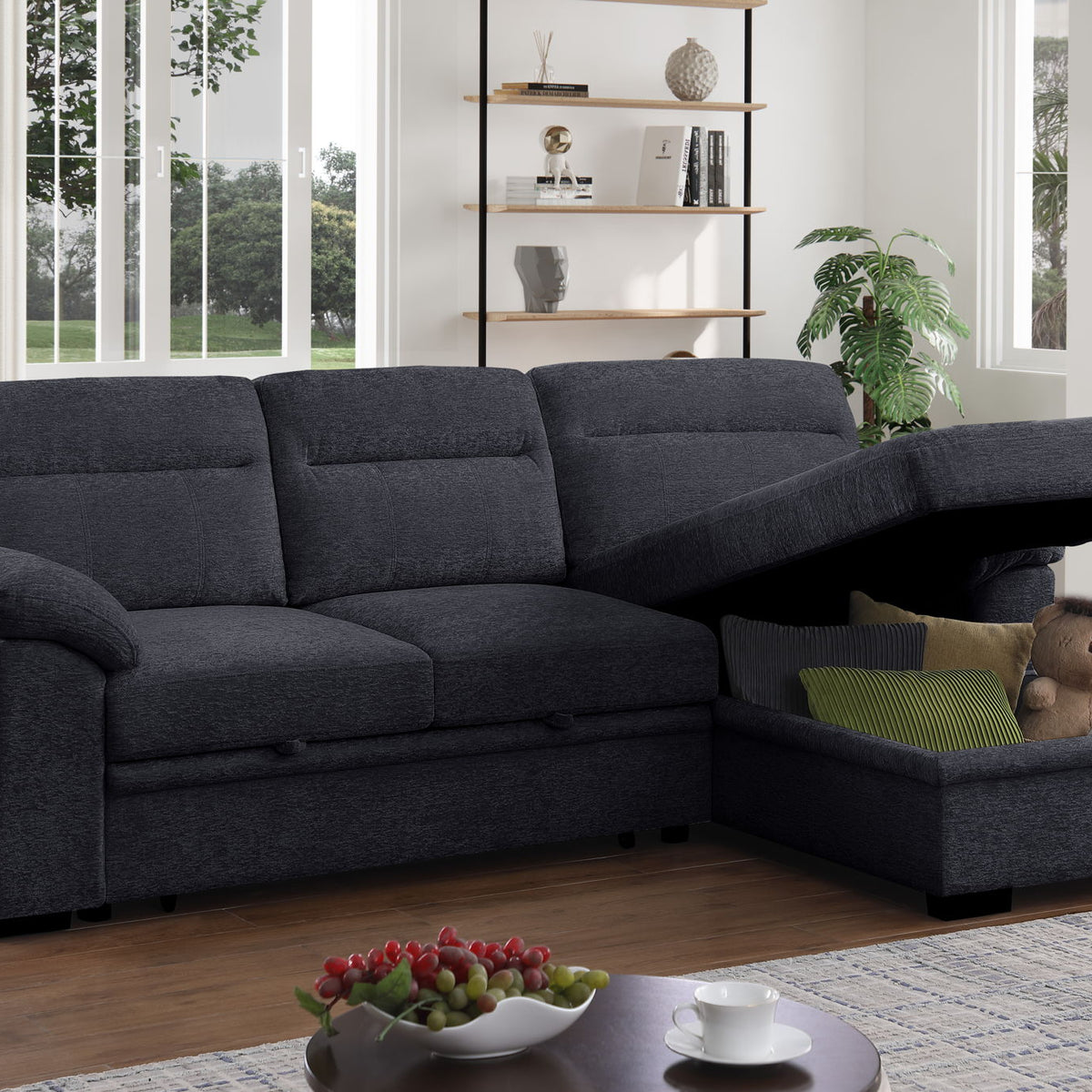 Kipling II - 92.5" Sleeper Sectional Sofa