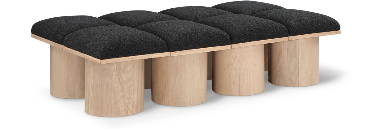 Pavilion - 8 Piece Modular Bench With Natural Base