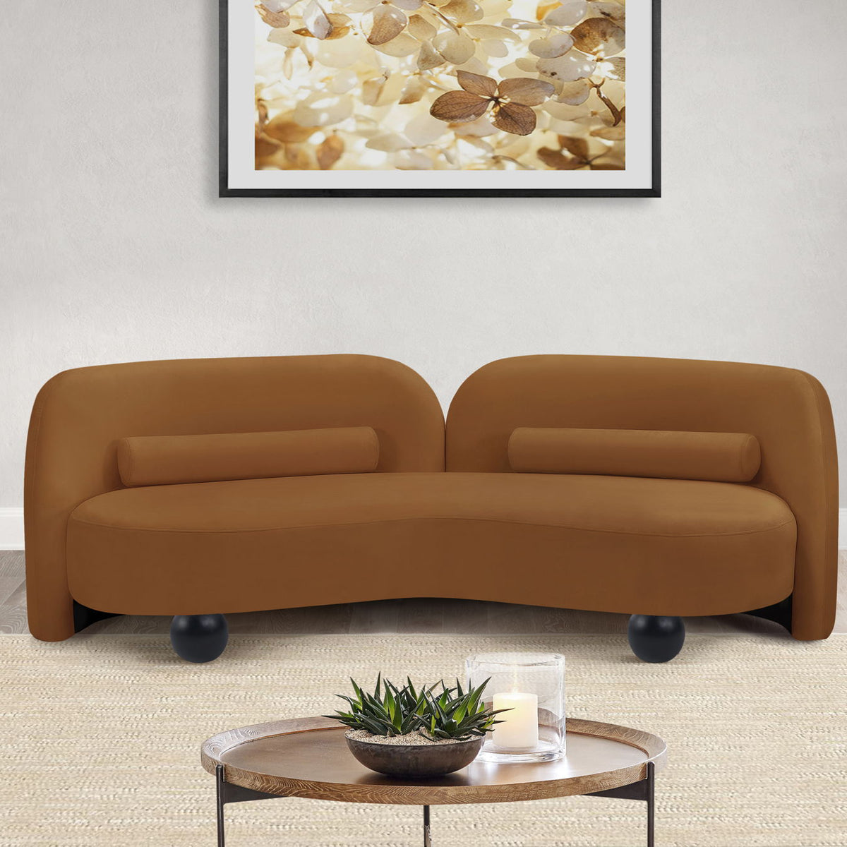 Daphne - Velvet Sofa