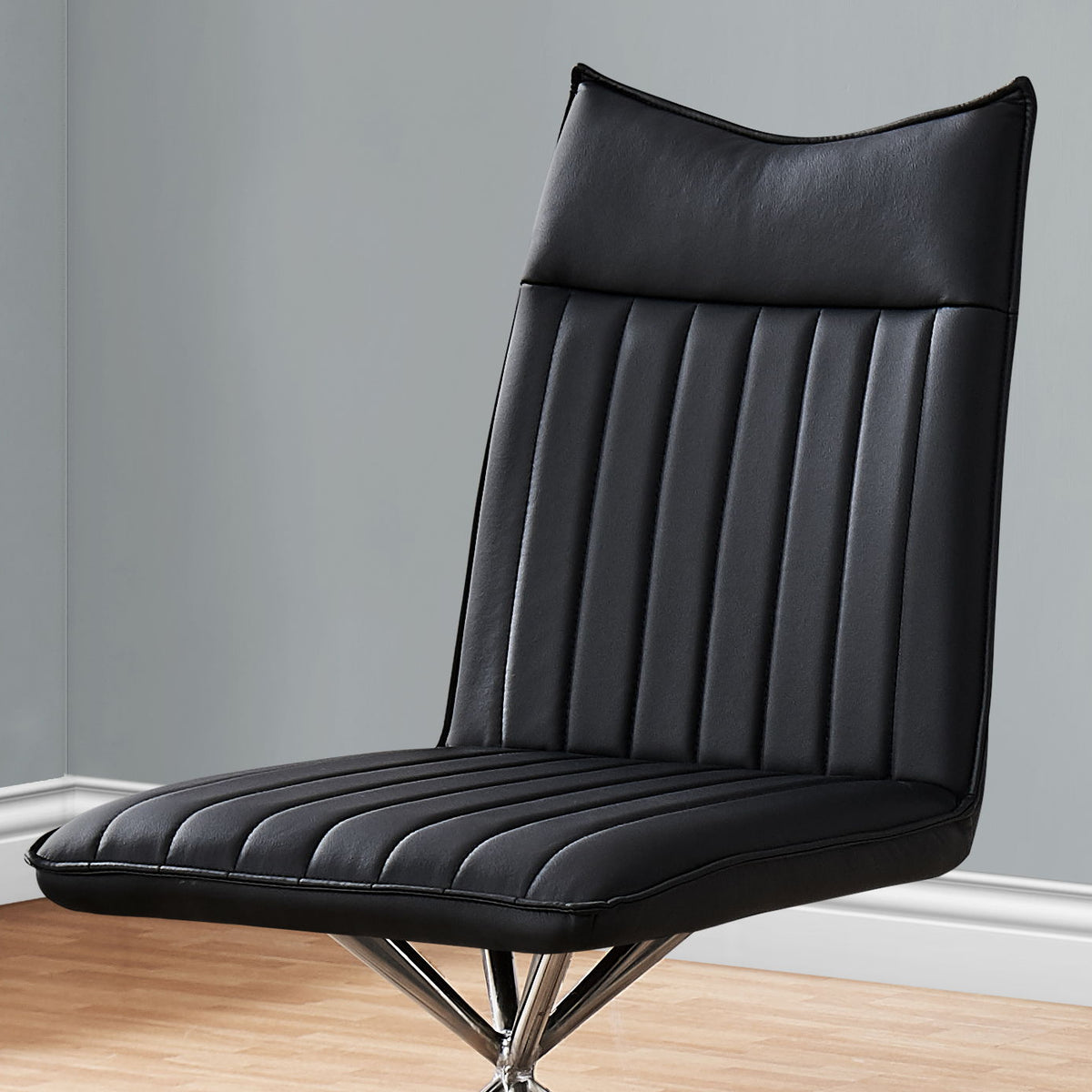 Dining Chair, Side, Upholstered For Dining Room, Modern