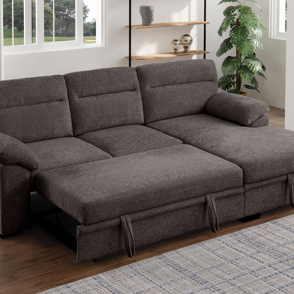 Kipling II - 92.5" Sleeper Sectional Sofa