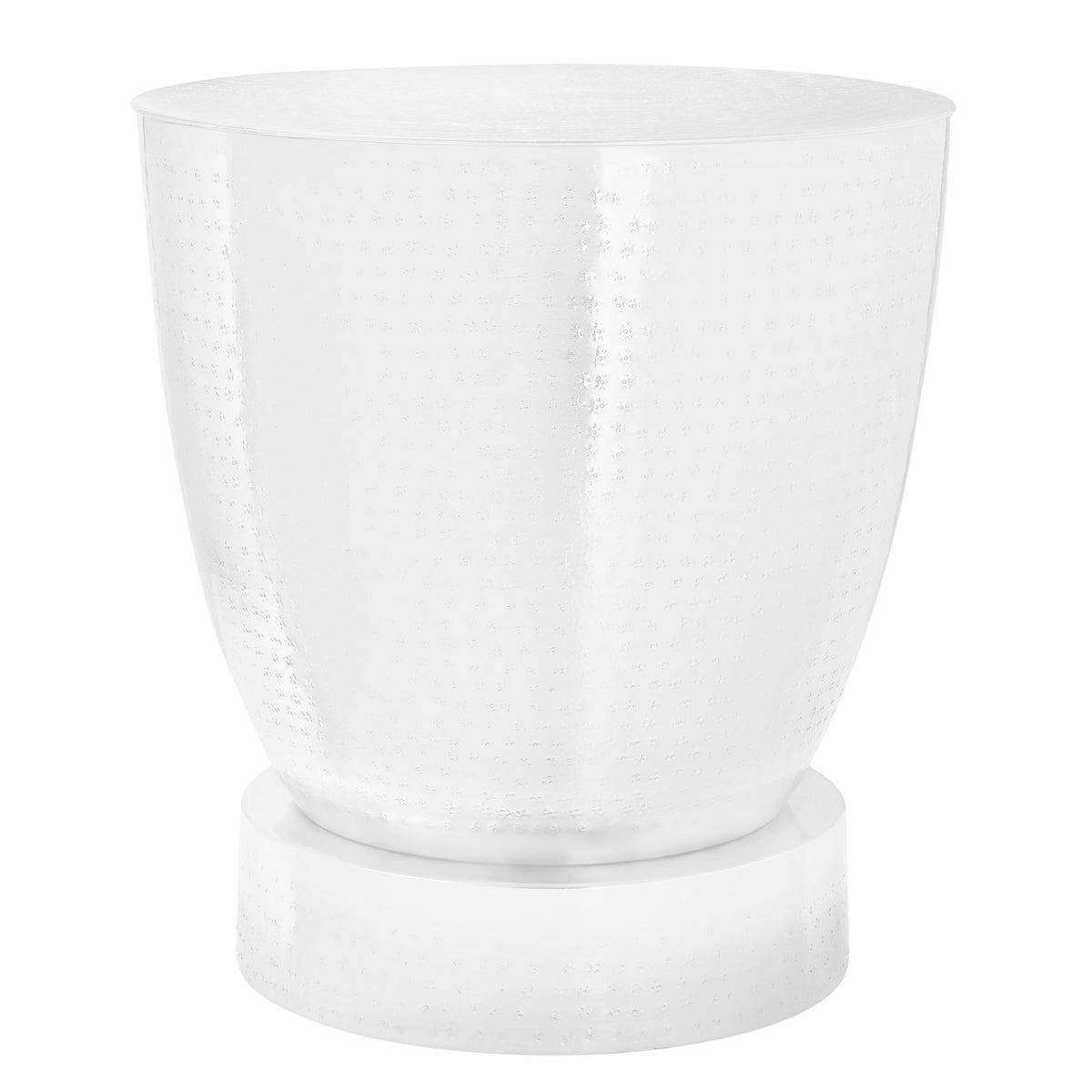 Drum Accent Side Table, Contemporary & Modern Design