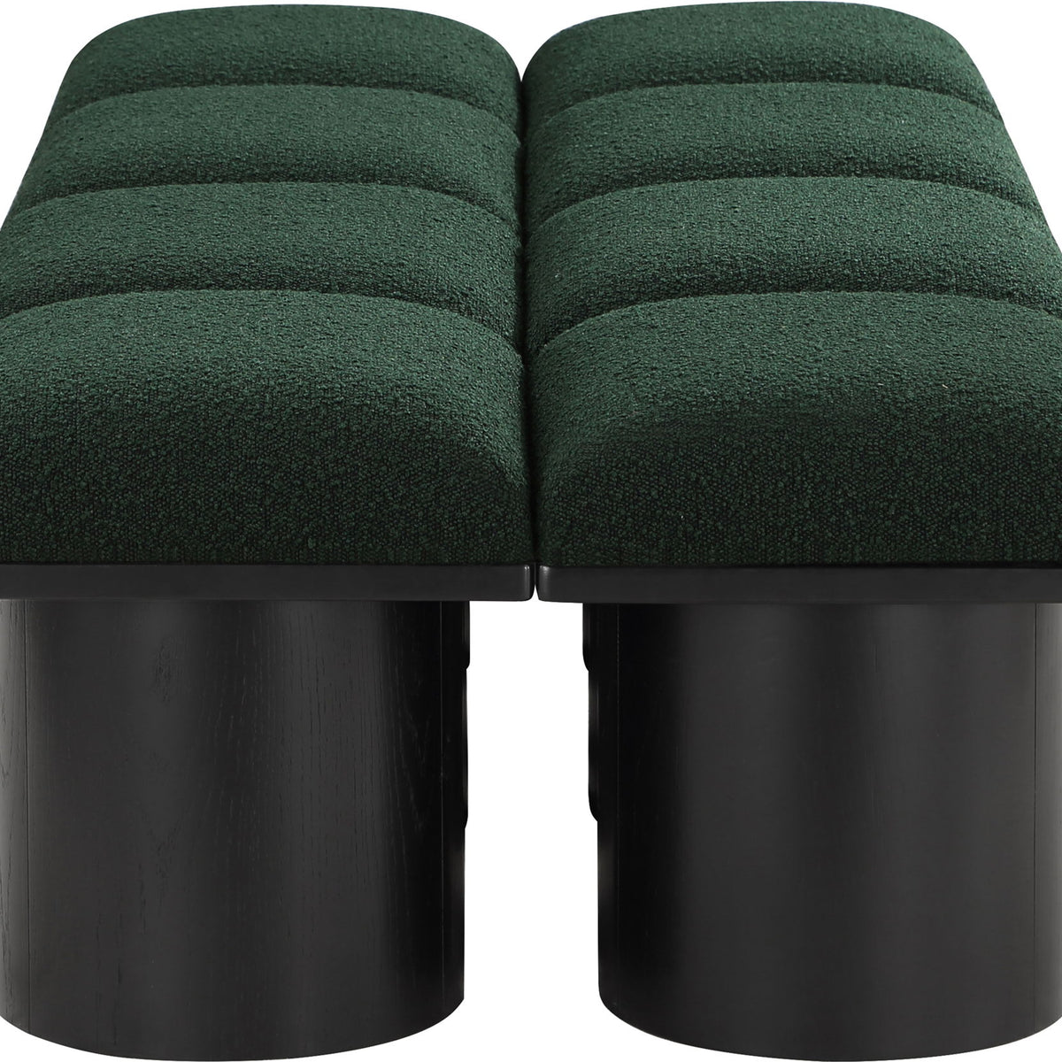 Pavilion - 8 Piece Modular Bench With Black Base