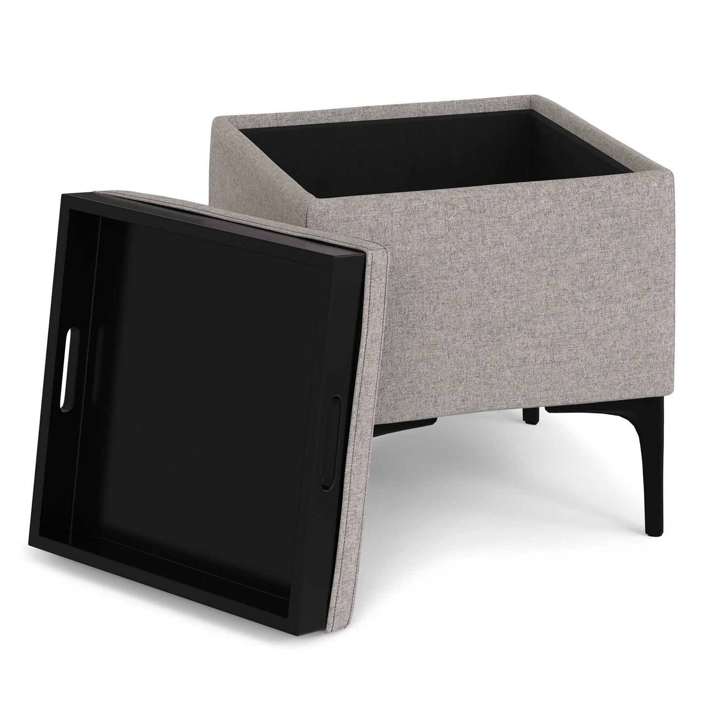 Natasha - Multifunctional Storage Ottoman With Tray