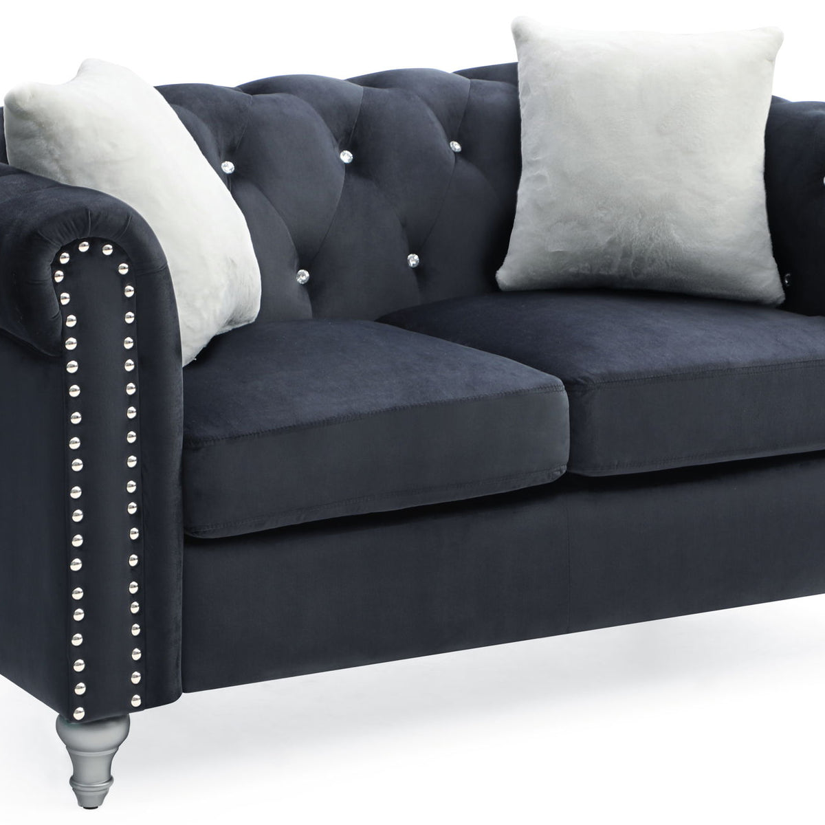 Stylish Contemporary Loveseat
