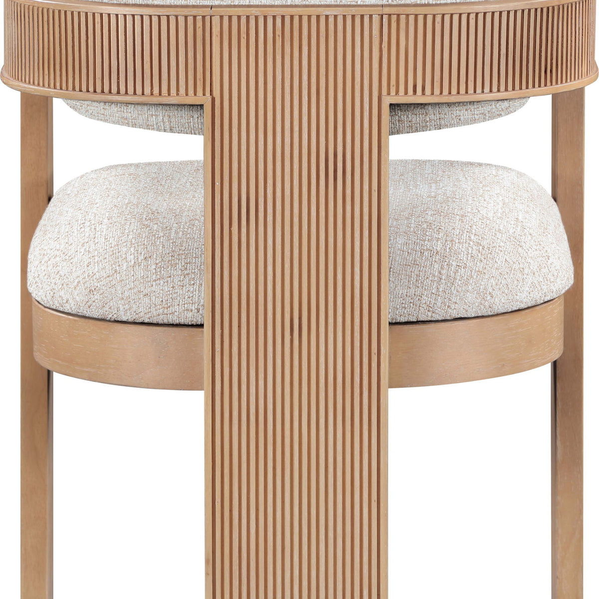 Sacha - Linen Dining Chair With Natural Base (Set of 2)