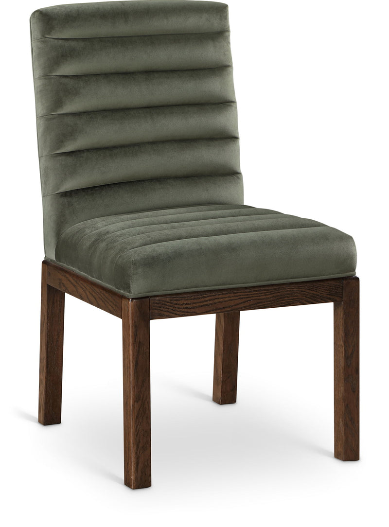 Evelyn - Dining Chair With Brown Legs