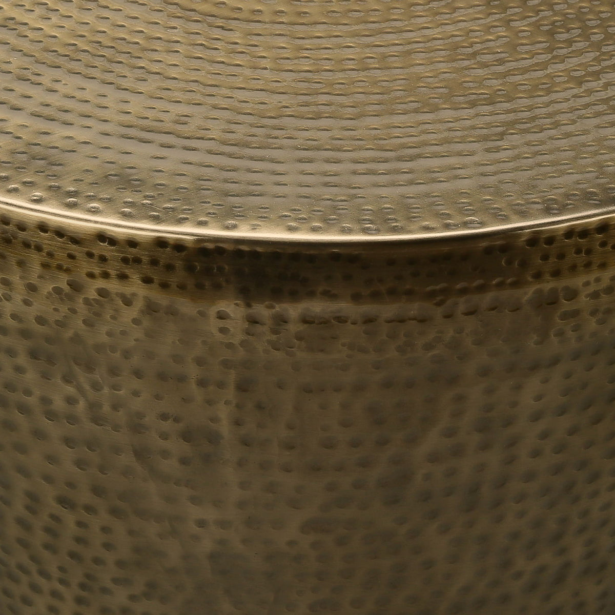 Drum Accent Side Table, Elegant Design