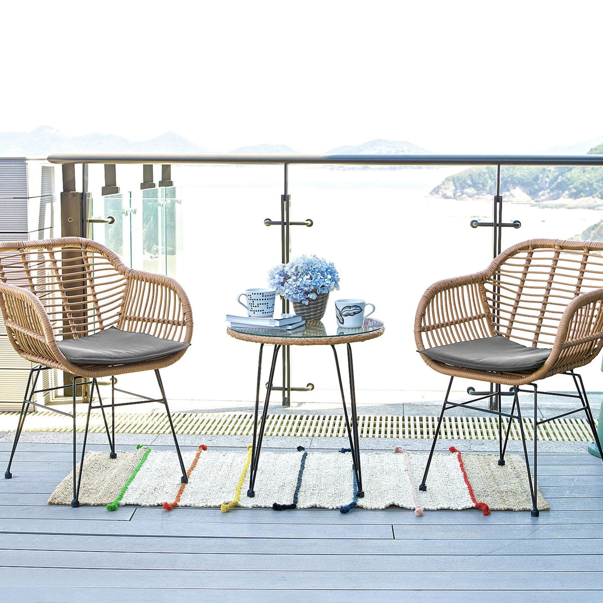 Manhattan Antibes - 3-Piece Conversation Set