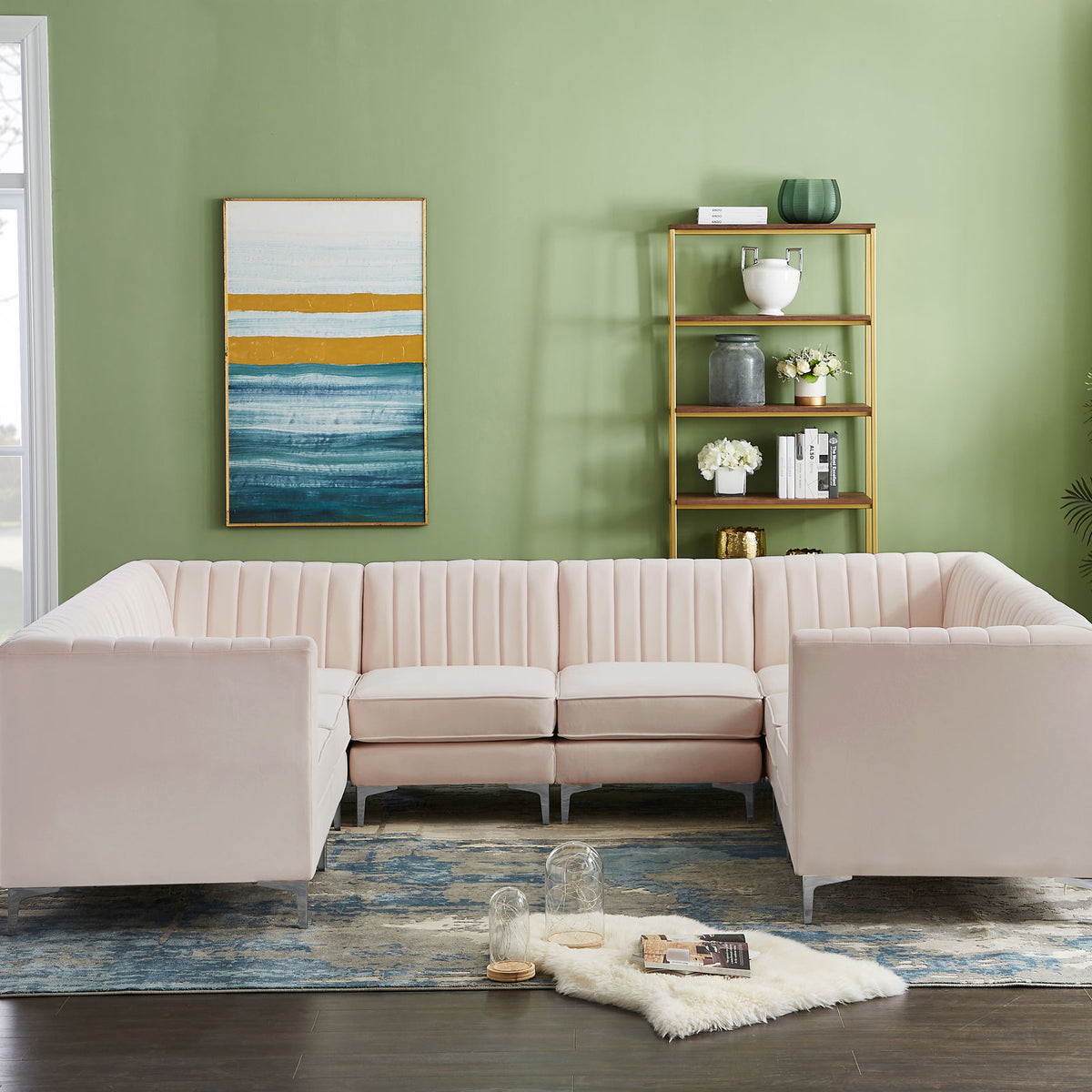 Alina - 8 Piece Modular Sectional