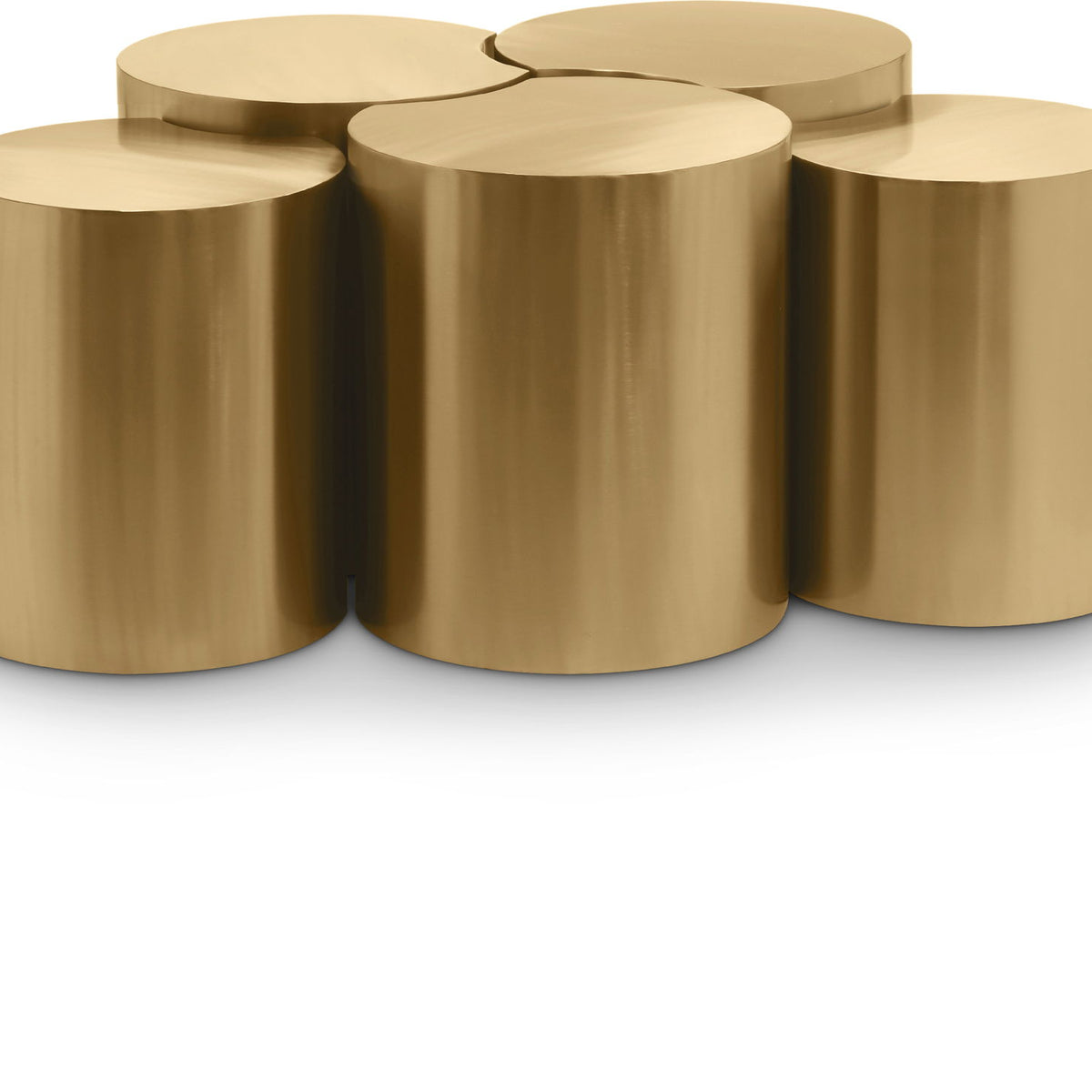 Dimple - 20" 5 Piece Modular Coffee Table