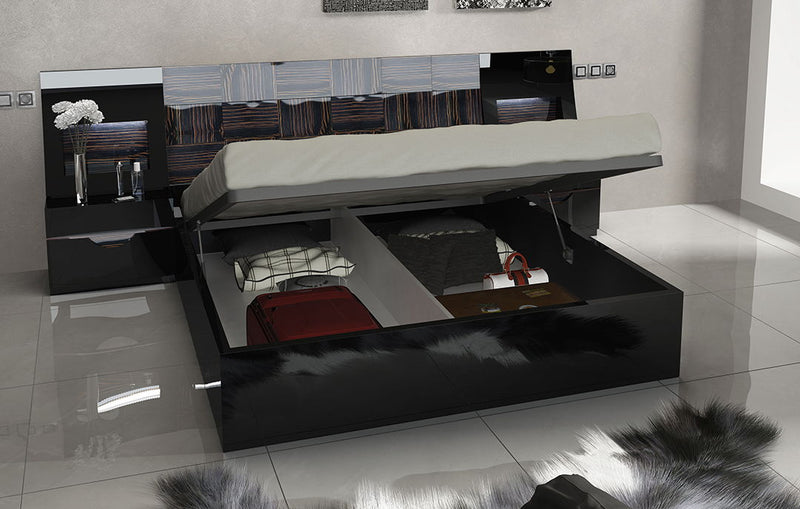 Marbella - Nightstand - Black