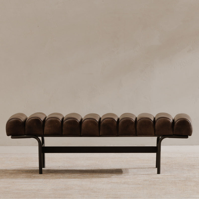 Harrison - Bench - Dark Brown