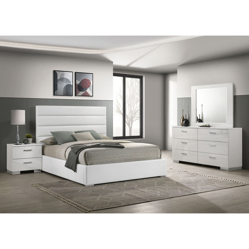 Dulcey - Bedroom Set With Modern Tufted Headboard