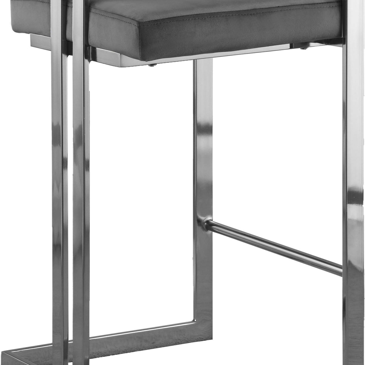 Ezra - Stool with Chrome Legs (Set of 2)