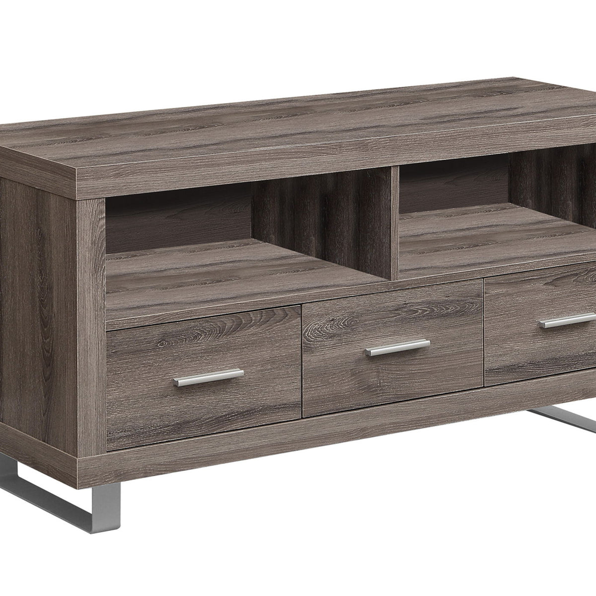 TV Stand Console Media Entertainment Center Storage Cabinet For Living Room - Taupe