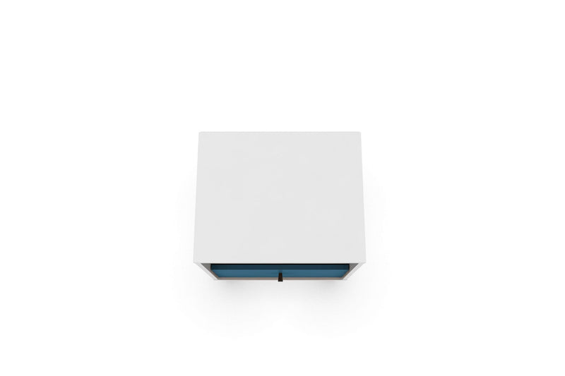 Manhattan Liberty - Nightstand Wtth White Frame