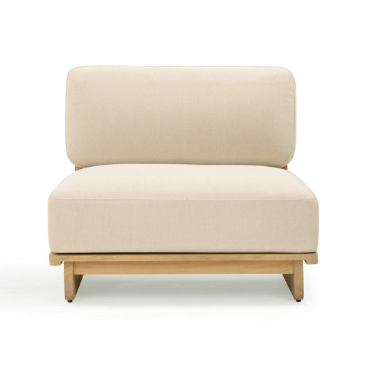 Reavan - Outdoor Lounge Chair - Cream