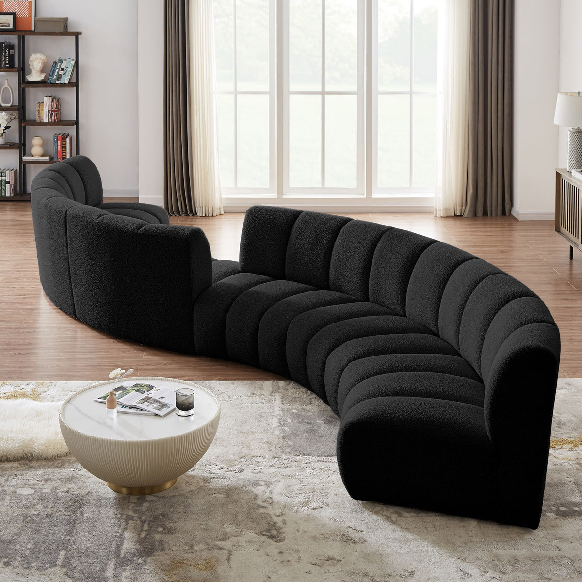 Infinity - 6 Piece Boucle Modular Sectional