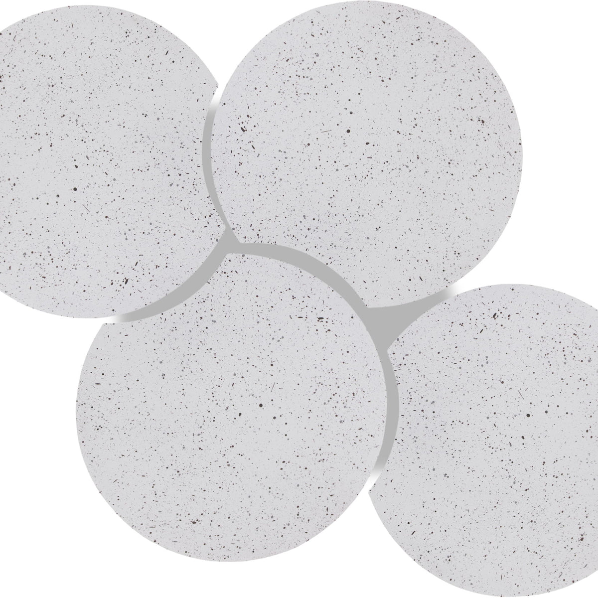 Dimple - 4 Piece Modular Coffee Table - Terazzo Finish