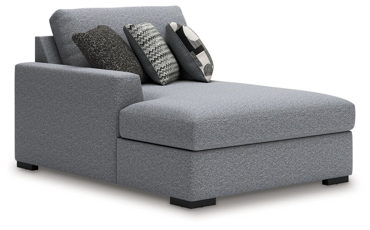 Bealton - LAF Corner Chaise - Salt And Pepper