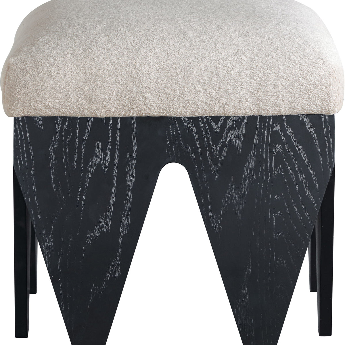 Altair - Fabric Bench - Black Base