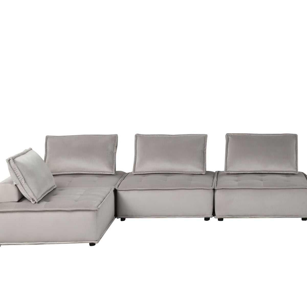 Anna - Stylish Sectional Sofa Ottoman