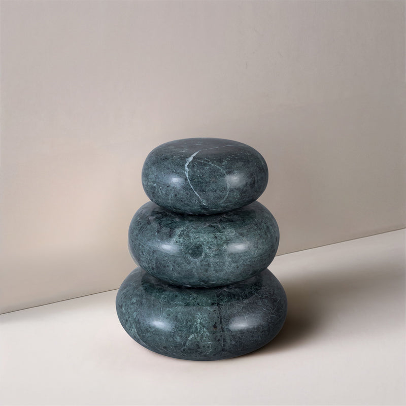 Pumpkin - 3 Piece Marble Decorative Object